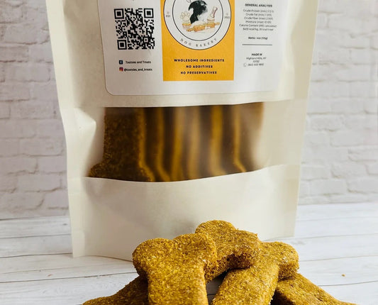 Tootsies & Treats Pumpkin Treats Bones (4oz)