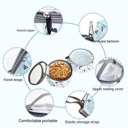 Dog Pet Bowl C59 Portable Supplies