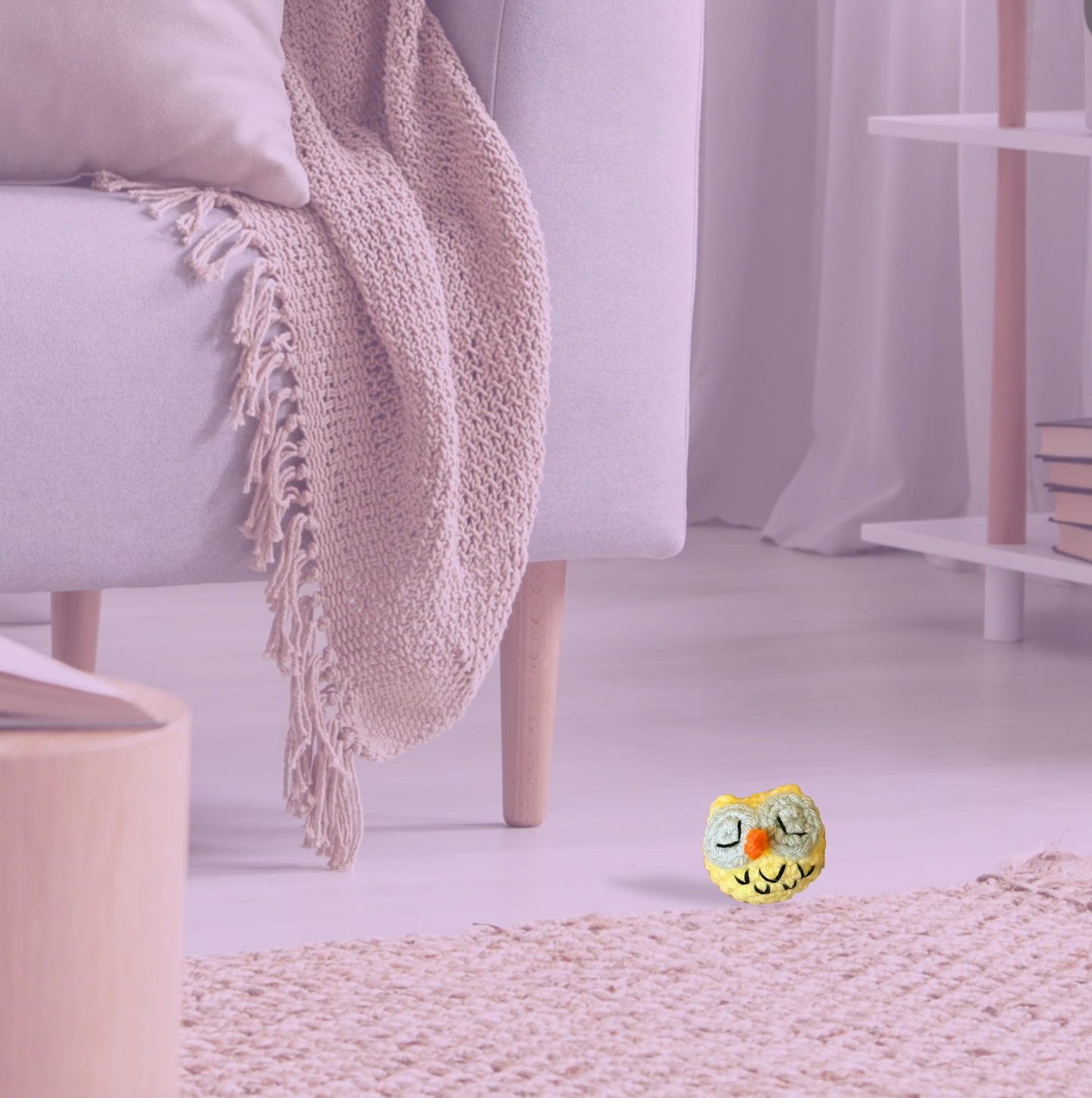 Cat Toy Yolk The Owl Lightweight Catnip Toy