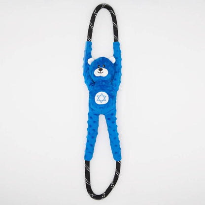 Hanukkah RopeTugz Bear Dog Toy