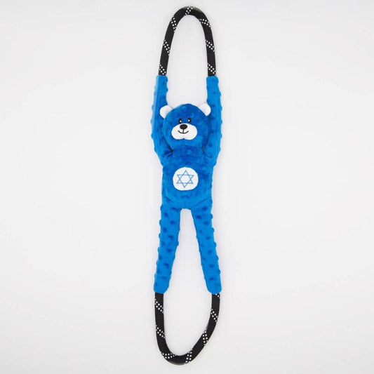 Hanukkah RopeTugz Bear Dog Toy