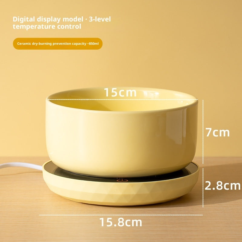 Cat Bowl Ceramic Heating Constant Temperature Cat Water Bowl