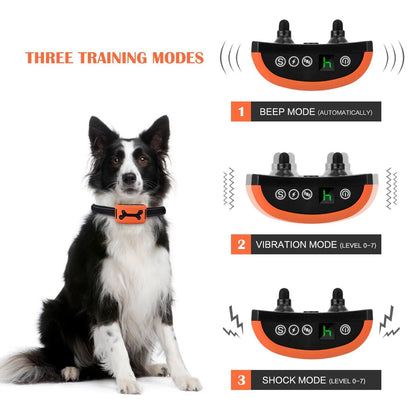 FLIPSTYLEZLLC - Electronic Dog Training Collar with Advanced Digital Display - 0