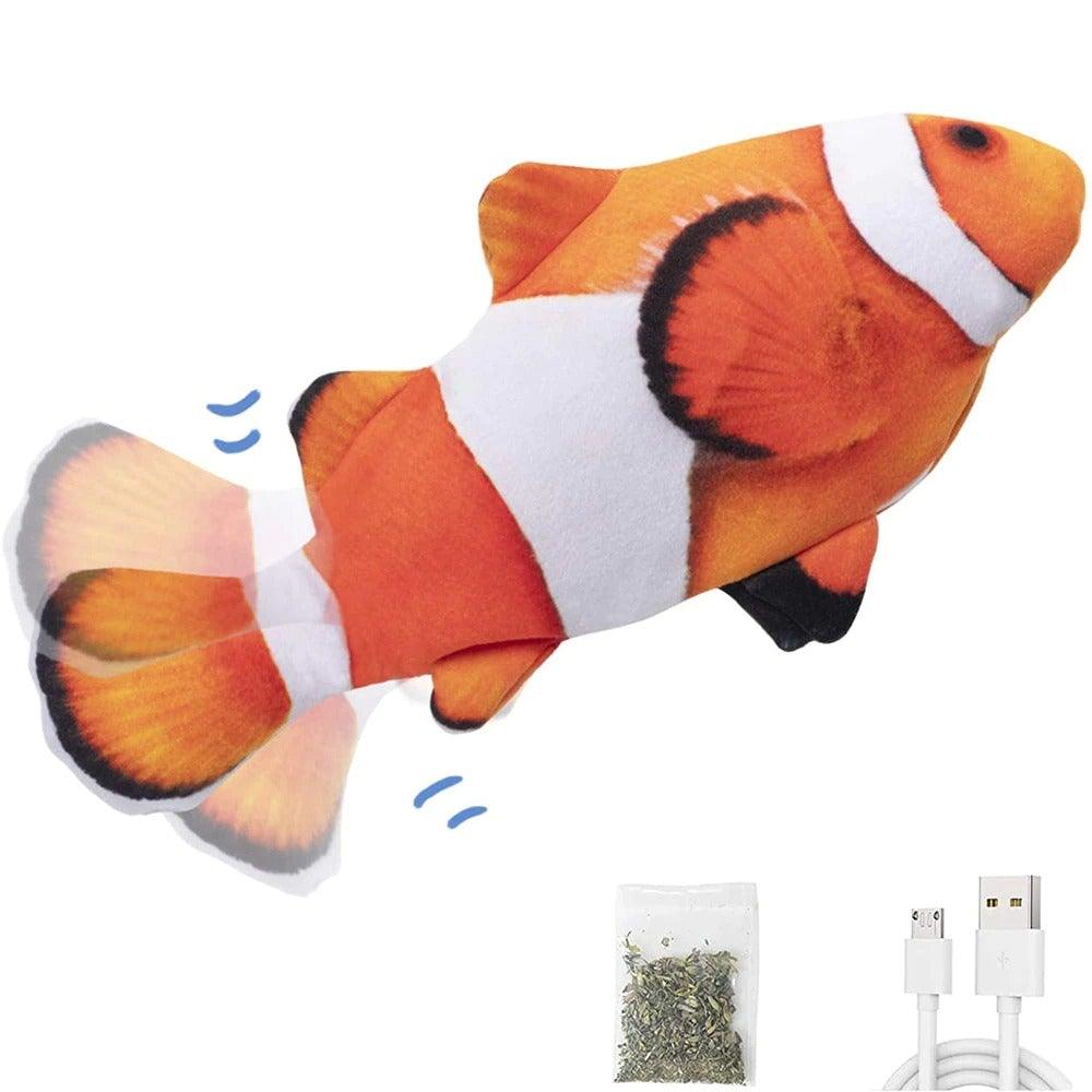 Floppy Fish Cat Toy Moving Fish Toy for Cats Interactive Flopping