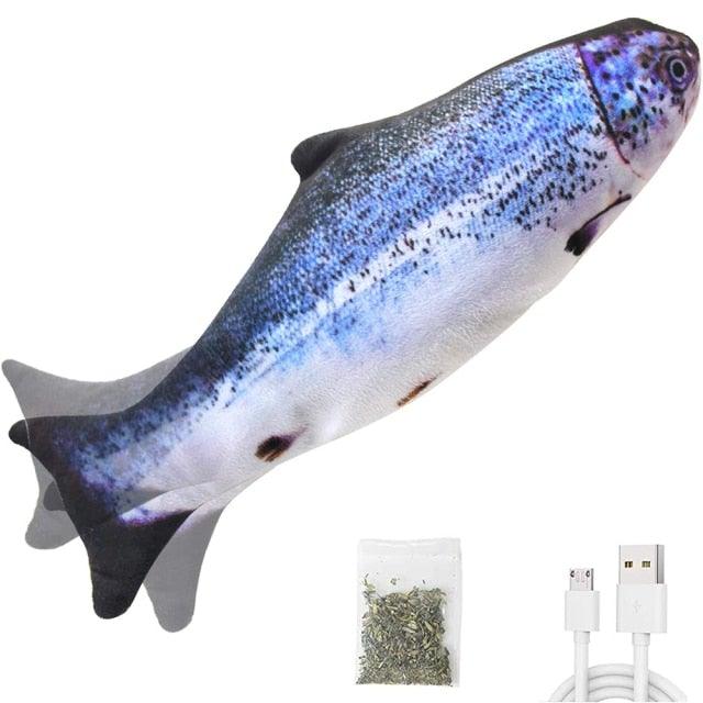 Floppy Fish Cat Toy Moving Fish Toy for Cats Interactive Flopping