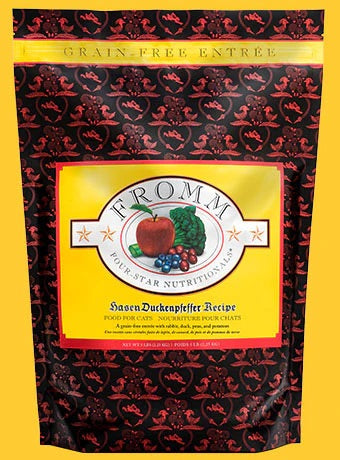 Fromm Hasen Duckenpfeffer Dry Cat Food Premium Recipe 5lb Bag