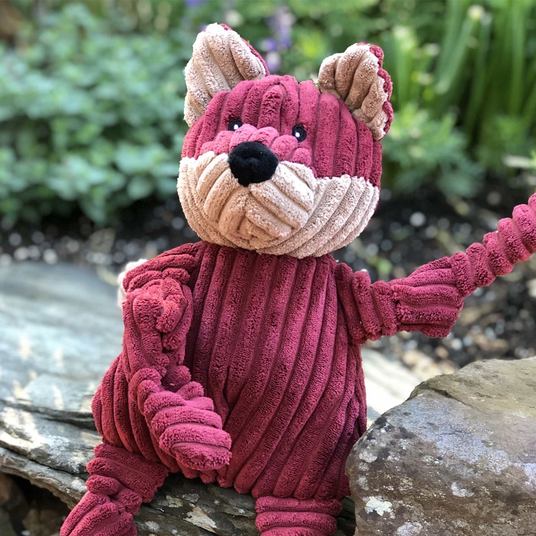 Dog Toy Sly Fox Knottie Plush Toy for Daily Use for Comfort - gallery product image for dog toy