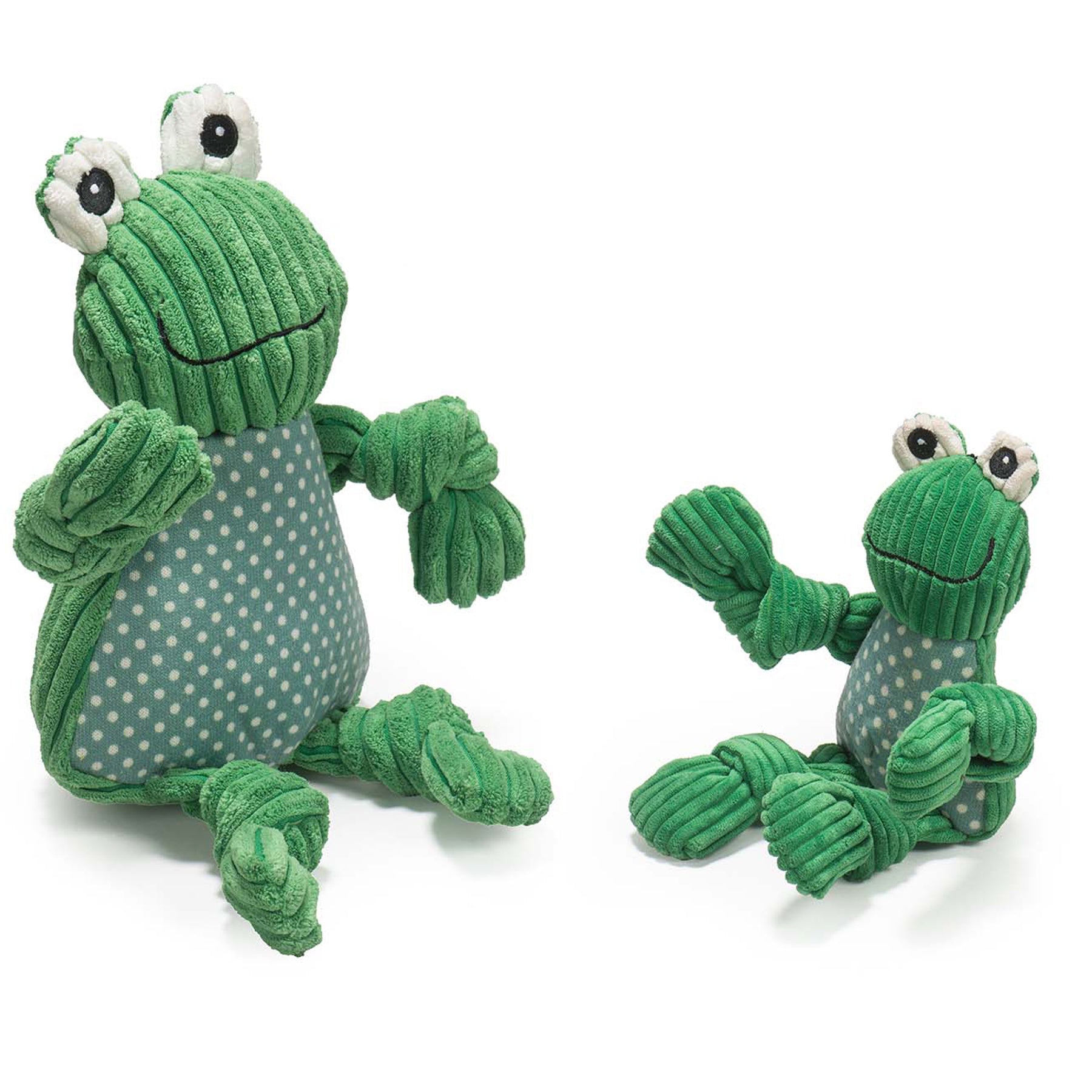 Dog Toy Fergie Frog Knottie Plush Toy for Daily Use Essentia - main product image for dog toy