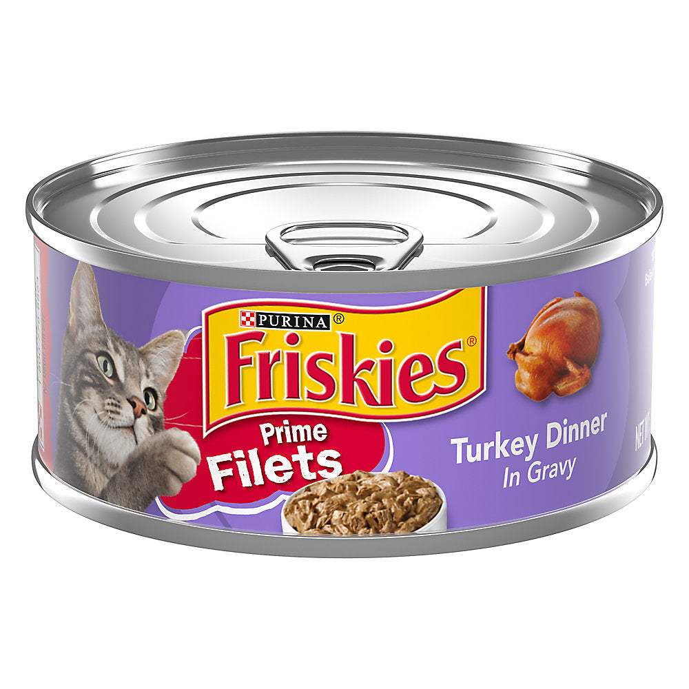 Friskies Prime Filets Turkey in Gravy Wet Cat Food (5.5oz)