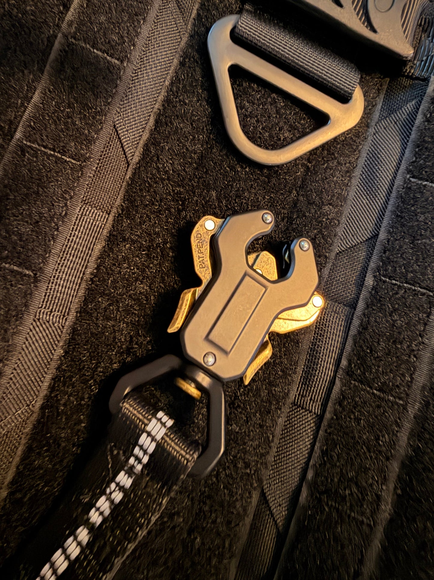 Tactical No-Pull Bungee Leash - Upgraded Frog Clip