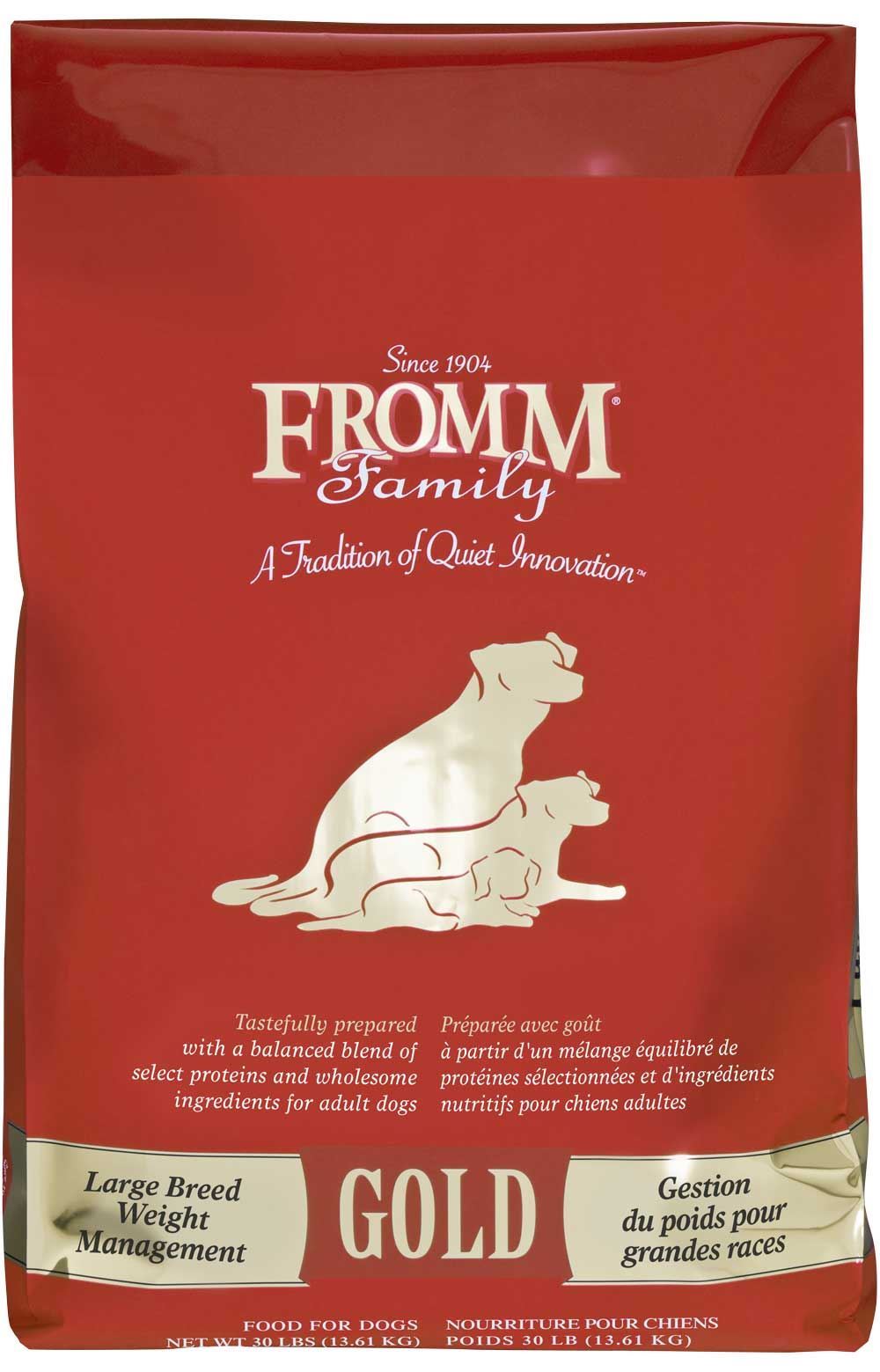 Fromm Gold Large Breed Weight Management Turkey Dry Dog Food (30lb) - Fromm Dry Dog Food - The Family Pet