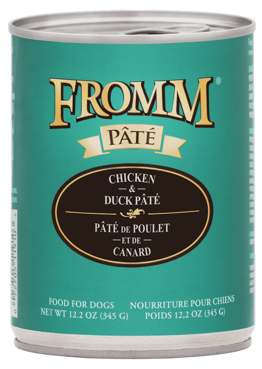 Fromm All Life Stages Chicken & Duck Pate Wet Dog Can (12.2oz) - Fromm Wet Dog Food - The Family Pet