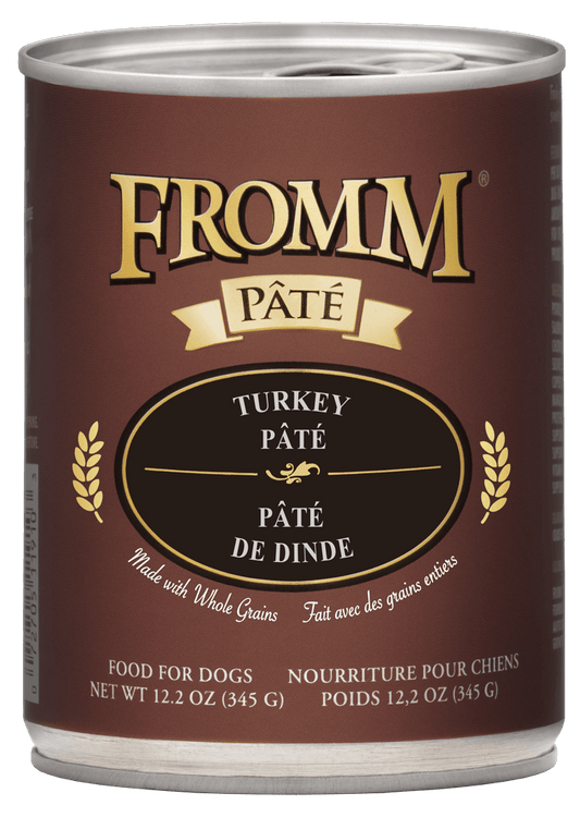 Fromm All Life Stages Turkey Pate Wet Dog Food (12.2oz) - Wet Dog Food - The Family Pet