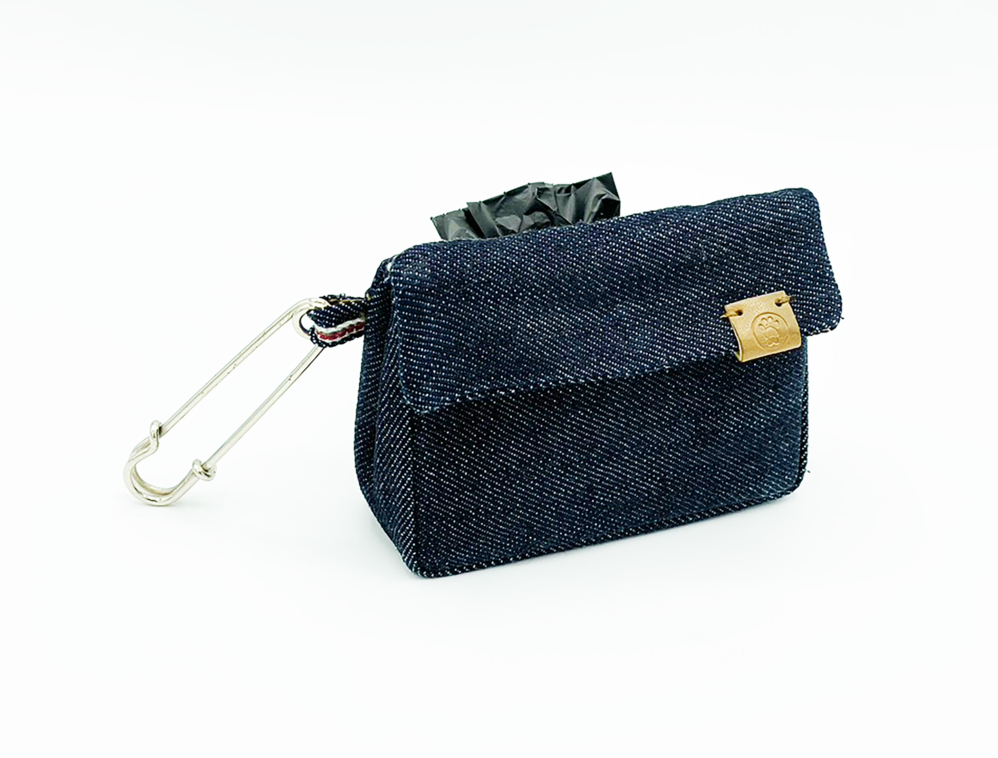 Poop Bag Holder - Bailey Waste Dispenser with Card Holder