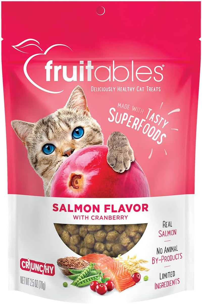 Mj's Pet Closet Grain Free Salmon Cat Snacks - Crunchy Treats - Purrfect Pet Kingdom