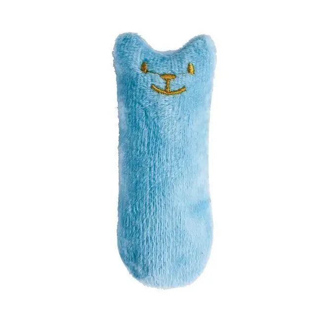 Funny Colorful Teeth Grinding Catnip Toys Cute Kitten Chewing Toy Stuffed Toys For Pets Soft Cat Toys