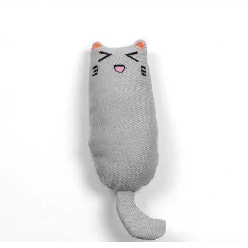 Funny Colorful Teeth Grinding Catnip Toys Cute Kitten Chewing Toy Stuffed Toys For Pets Soft Cat Toys