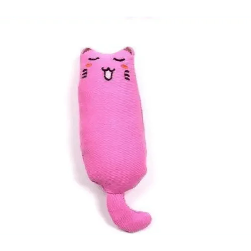 Funny Colorful Teeth Grinding Catnip Toys Cute Kitten Chewing Toy Stuffed Toys For Pets Soft Cat Toys