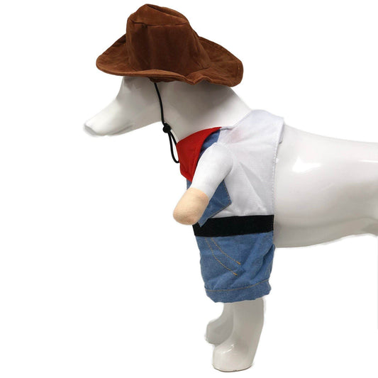 Purrfect Pet Kingdom Cowboy Funny Dog Outfits for Parties Purrfect Pet Kingdom