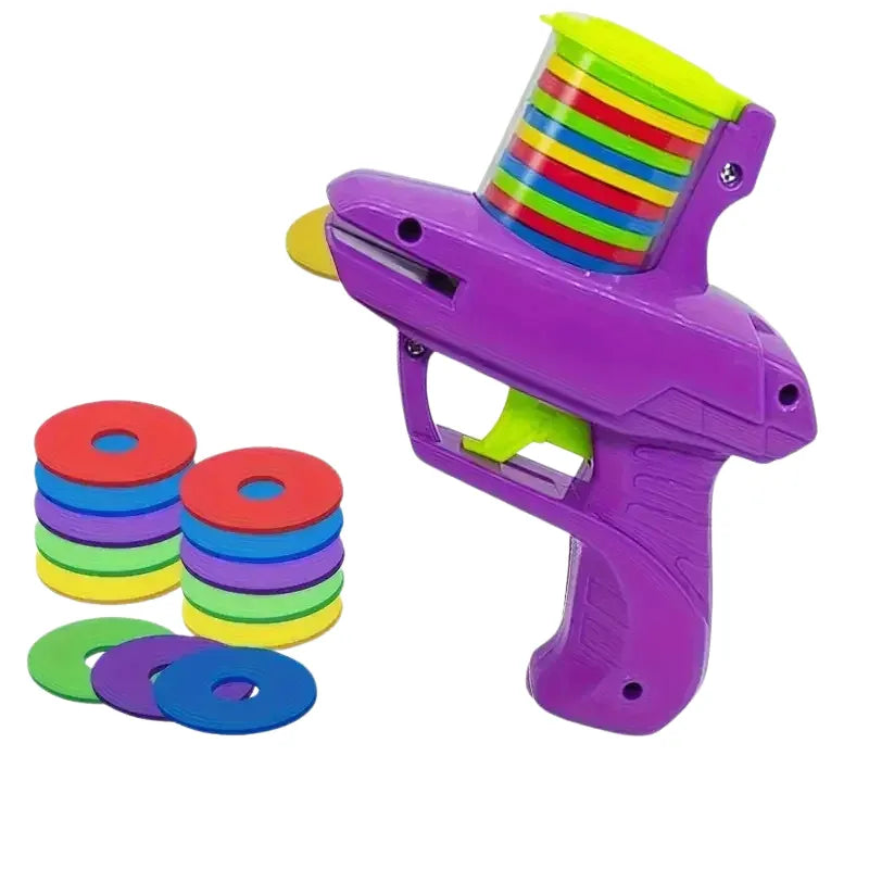 Funny Turnip Gun Cat Toy by WTN Essentials, an interactive foam launcher for active cats and dogs, perfect for playtime.