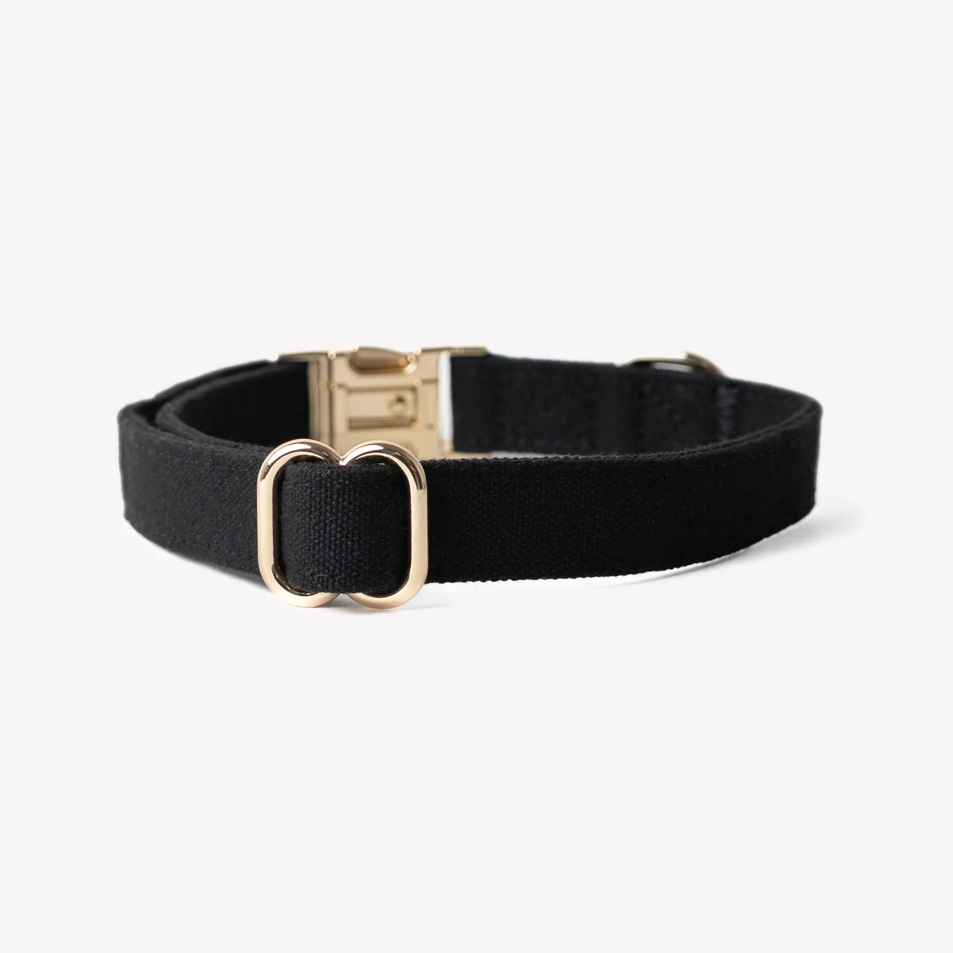 FURLOU - Black - Canvas Dog Collar - Dog Collars
