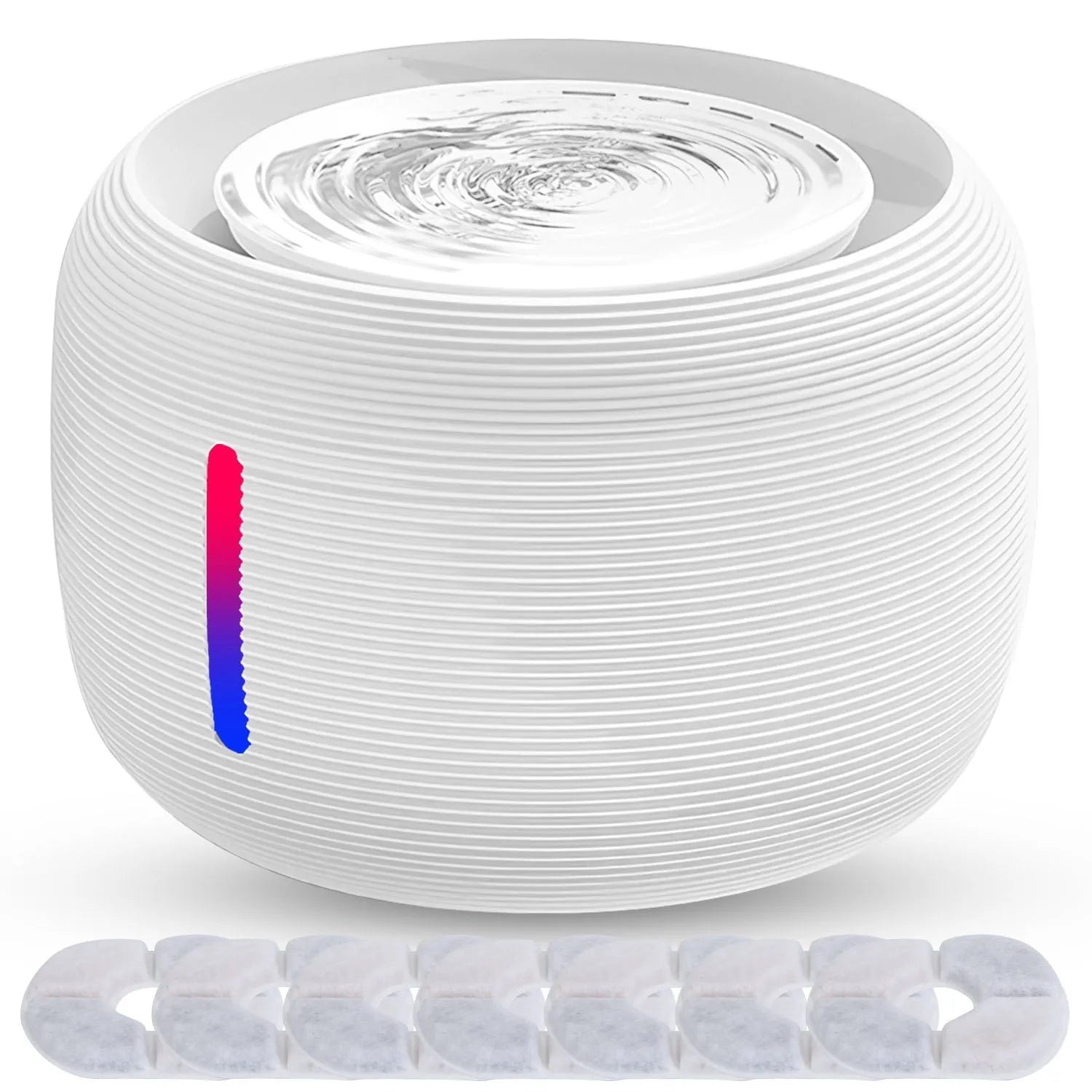 GBruno 2.5L Pet Water Fountain in sleek design, perfect for cats and dogs, 84.54 oz capacity, ideal for hydration.