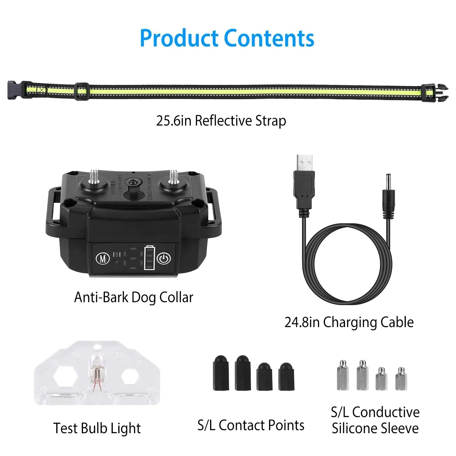 GBruno Dog Bark Collar by GBruno Store, adjustable size, sleek design, ideal for training dogs, priced at $48.99.