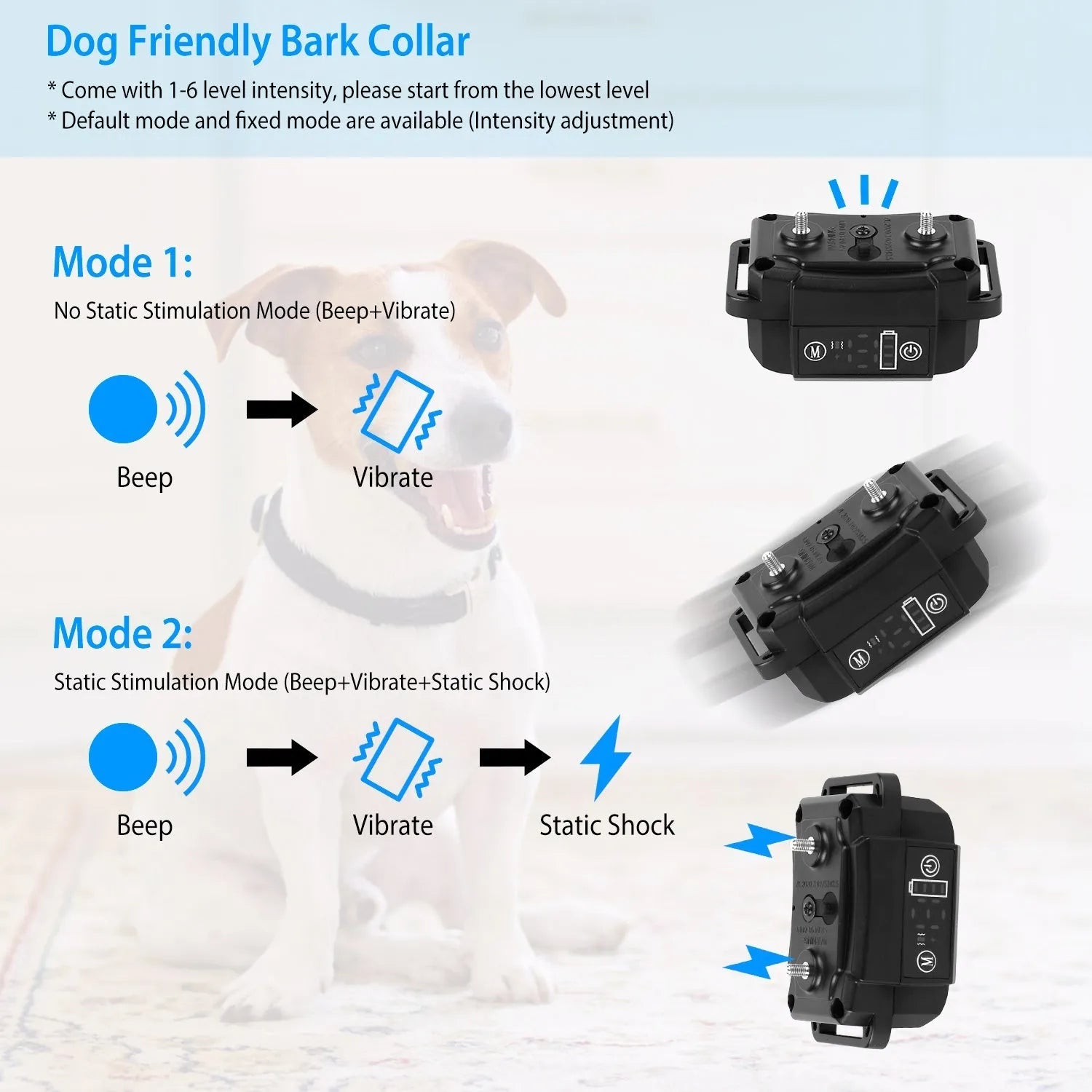 GBruno Dog Bark Collar by GBruno Store, available in default size, ideal for training and reducing barking in dogs.
