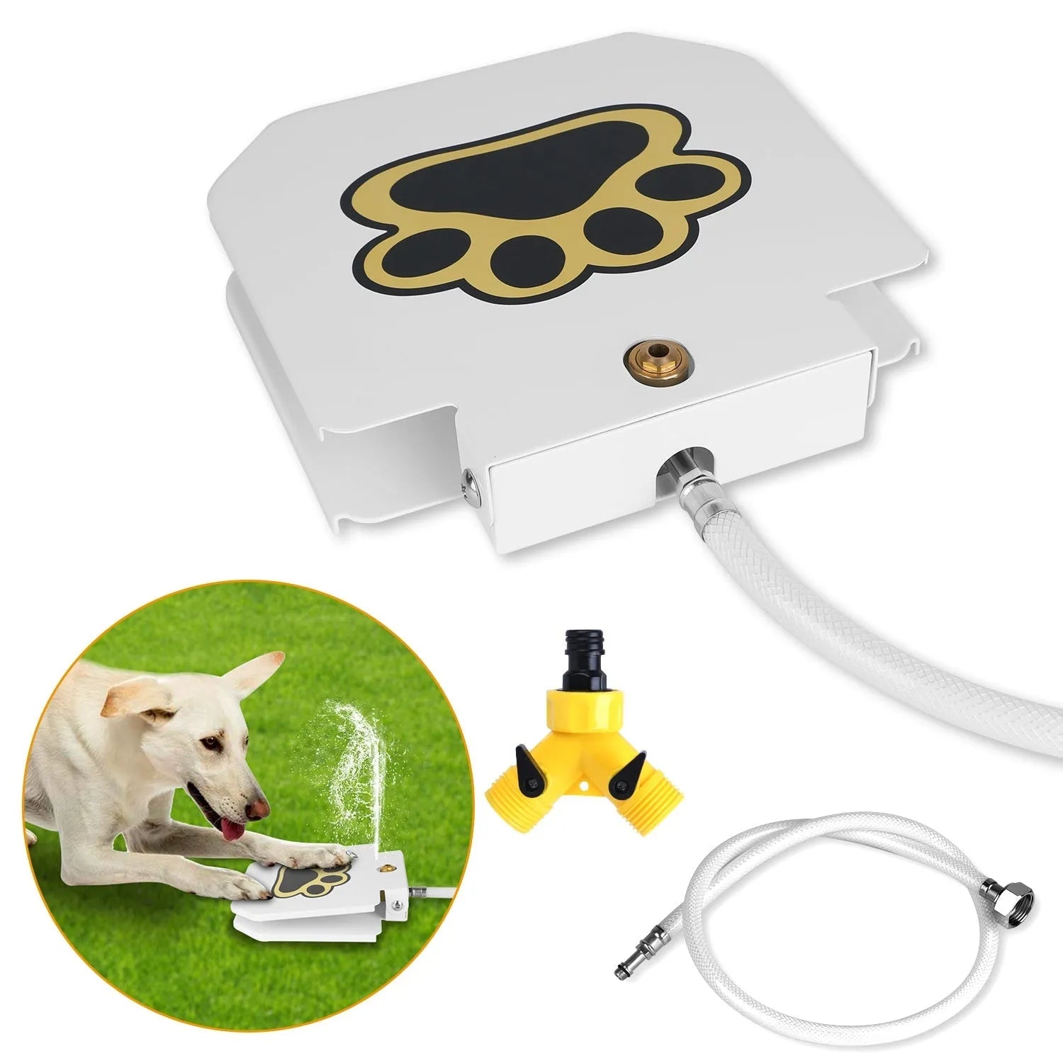 GBruno Dog Water Fountain in sleek design, by GBruno Store, ideal pet supply for keeping dogs hydrated, priced at $60.99.