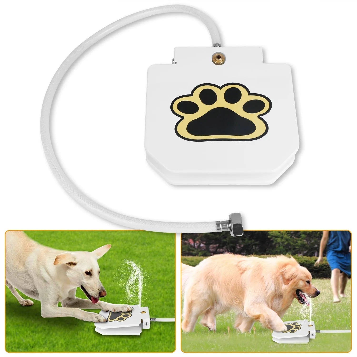 GBruno Dog Water Fountain in sleek design, perfect for keeping pets hydrated, available at GBruno Store for $60.99.