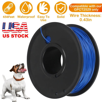 GBruno Store - 656 Feet 0.43in Dog Fence Wire Copper Boundary Wire for
