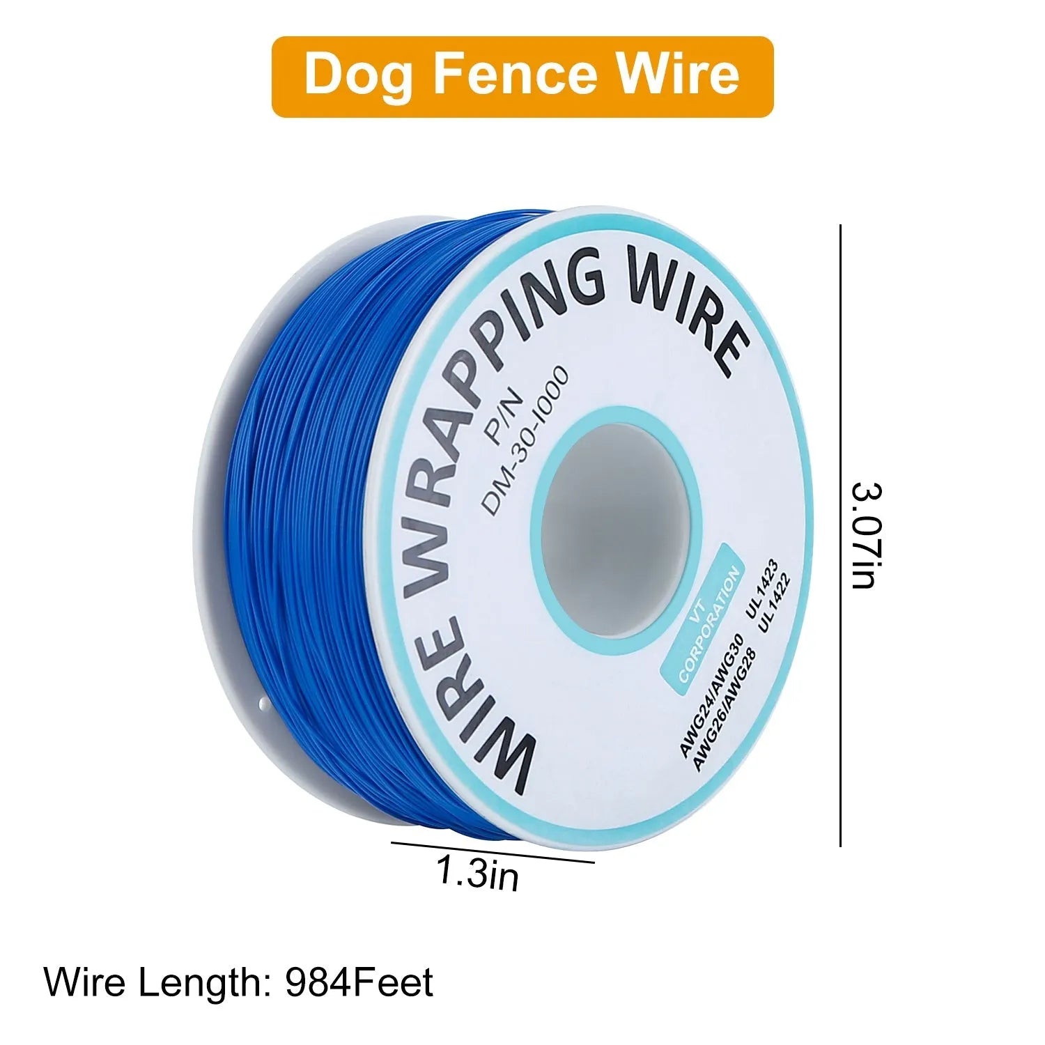 GBruno Store - 984 Feet 0.2in Dog Fence Wire Aluminum Boundary Wire for