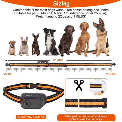 GBruno Store - 984FT Dog Training Collar IP65 Waterproof Pet Beep Vibration
