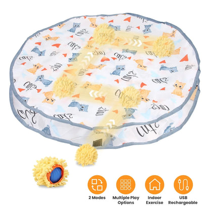 GBruno Store - Cat Toys Ball Fast Rolling in Pouch Rechargeable Motion