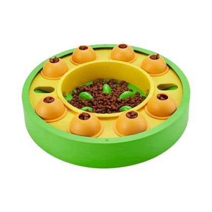 GBruno Store - Dog Puzzle Food Feeder Slow Feeding Bowl Interactive Toy Dog