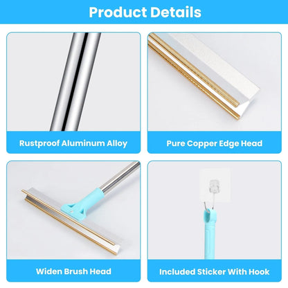 GBruno Store - Pet Hair Removal Rake With 54.33in Adjustable Telescopic Rod