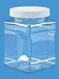 Purrfect Pet Kingdom 32oz Clear Pet Storage Container Plastic Jar Purrfect Pet Kingdom