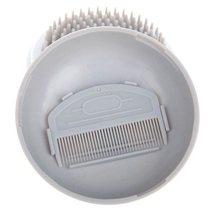 Purrfect Pet Kingdom Pet Shedding Brush with Massager Purrfect Pet Kingdom