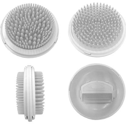 Purrfect Pet Kingdom Pet Shedding Brush with Massager Purrfect Pet Kingdom