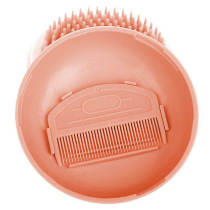 Purrfect Pet Kingdom Pet Shedding Brush with Massager Purrfect Pet Kingdom
