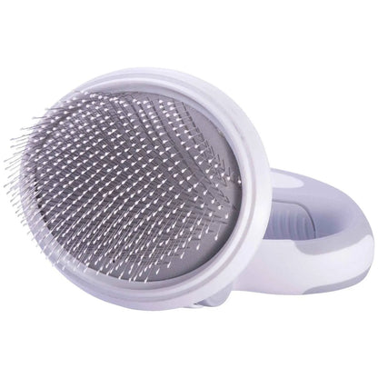 Purrfect Pet Kingdom Soft Silicone Bristle Pet Brush Default Purrfect Pet Kingdom