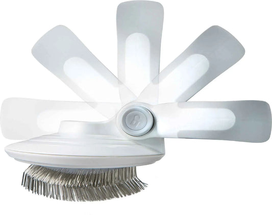 Purrfect Pet Kingdom Soft Silicone Bristle Pet Brush Purrfect Pet Kingdom