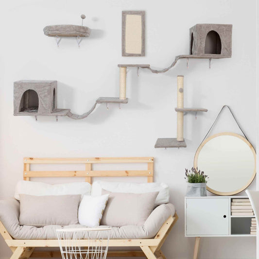Purrfect Pet Kingdom Wall Mounted Cat Perch Set As Picture Purrfect Pet Kingdom