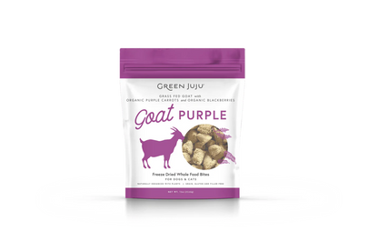 Green Juju Freeze Dried Goat Purple Whole Food Bites (7.5OZ)