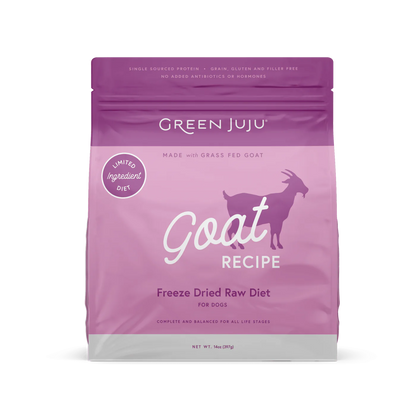 Purrfect Pet Kingdom Essential Green Juju Goat Recipe Freeze Dried Dog Food (14OZ) For Kittens - Durable and stylish design for animals