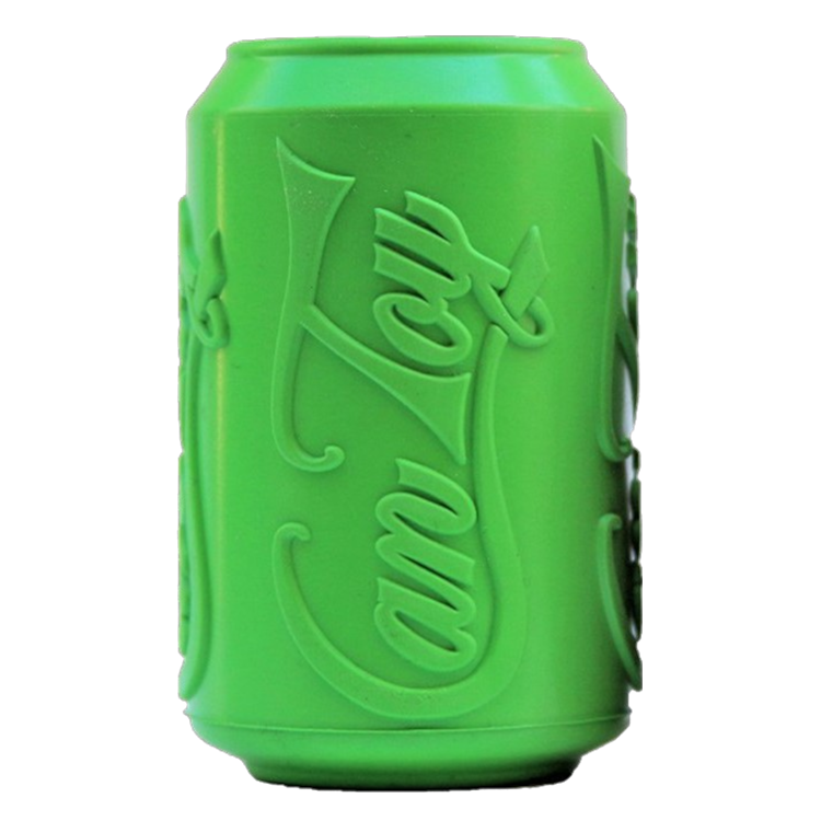 Dog Toys-Can Shaped Rubber Chew Toy for Average Chewers