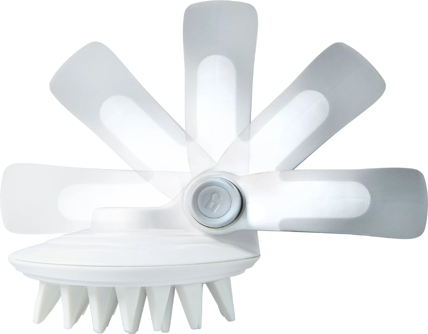 Purrfect Pet Kingdom® - Gyrater Swivel Silicone Pet Grooming Brush with Ergonomic Grip - Brushes