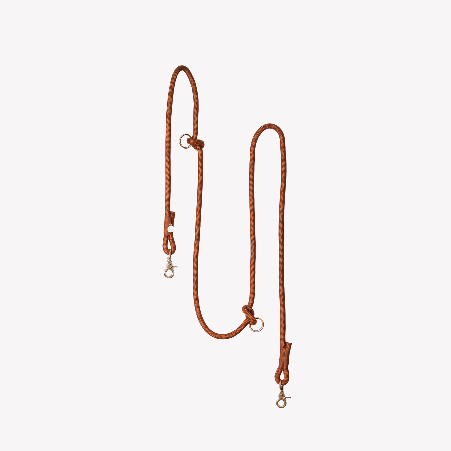 FURLOU Hands Free Dog Leash in brown, designed for easy walking and control while exercising with your dog