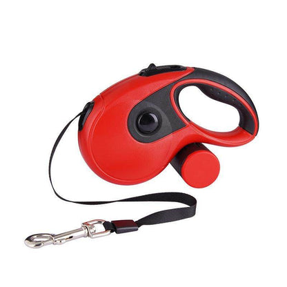 Purrfect Pet Kingdom Automatic Extendable Hands Free Dog Walking Leash 5M Red Purrfect Pet Kingdom