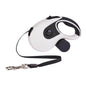 Purrfect Pet Kingdom Automatic Extendable Hands Free Dog Walking Leash 5M White Purrfect Pet Kingdom